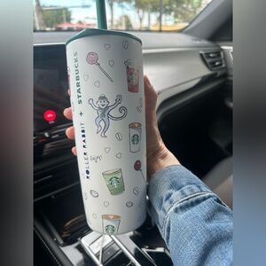 Roller rabbit x Starbucks collab cup